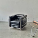 Lænestol Sort LC replika