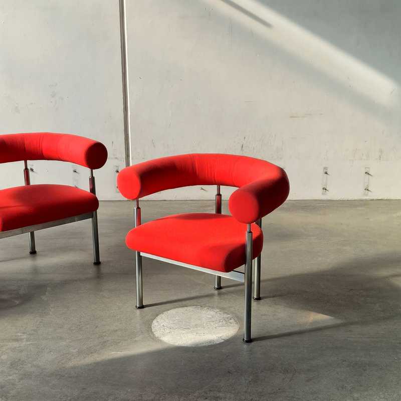 Loungestol Cobra Rød