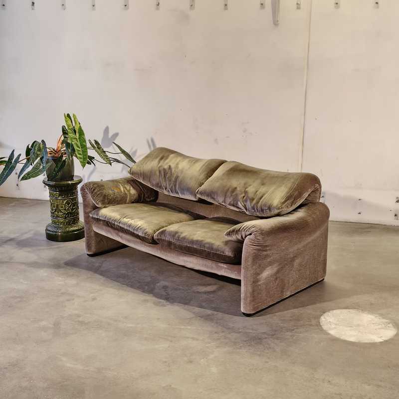 [p3506] Sofa Maralunga 2-pers Grøn 