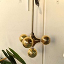 Loftlampe Sputnik messing