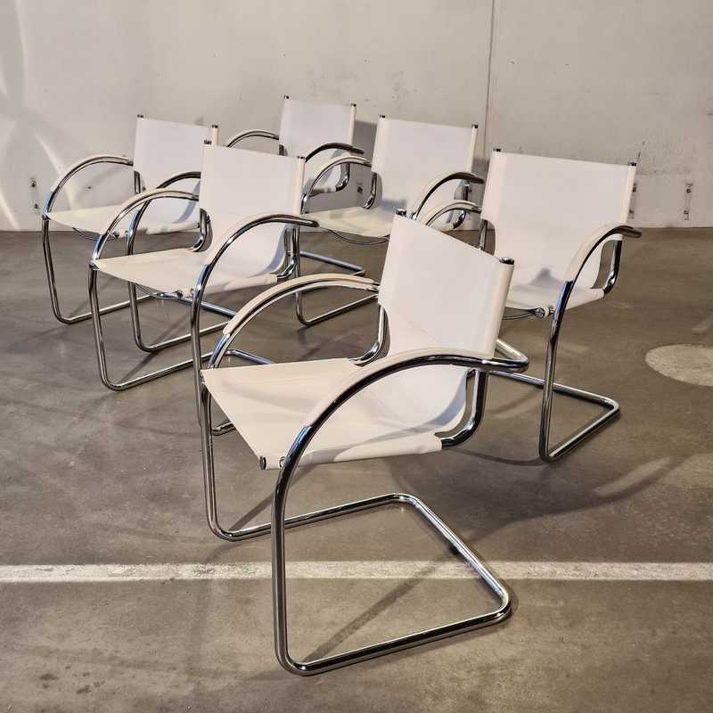 [p3320] Stol Frisvinger Hvid 