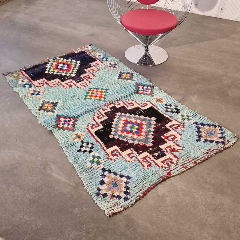 Tæppe Marrokansk Turkis