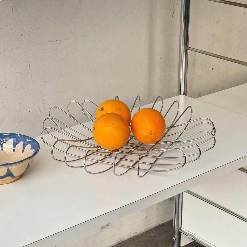 [p3363] Skål Krom Wire