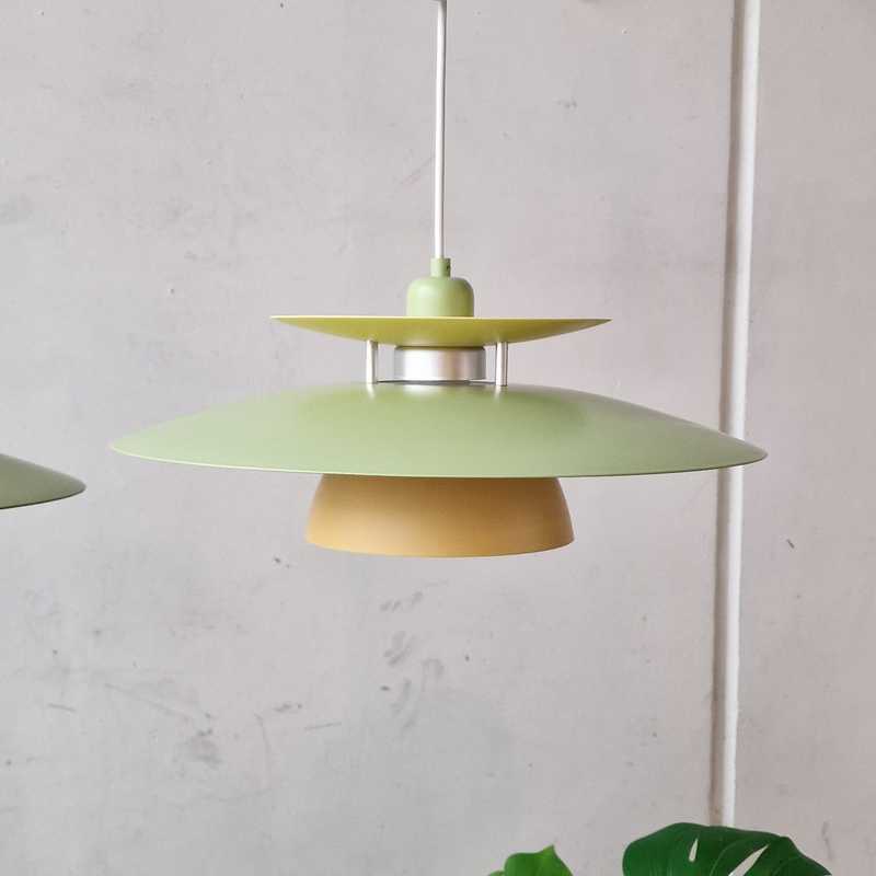 Pendel nylakeret Gul/Grøn