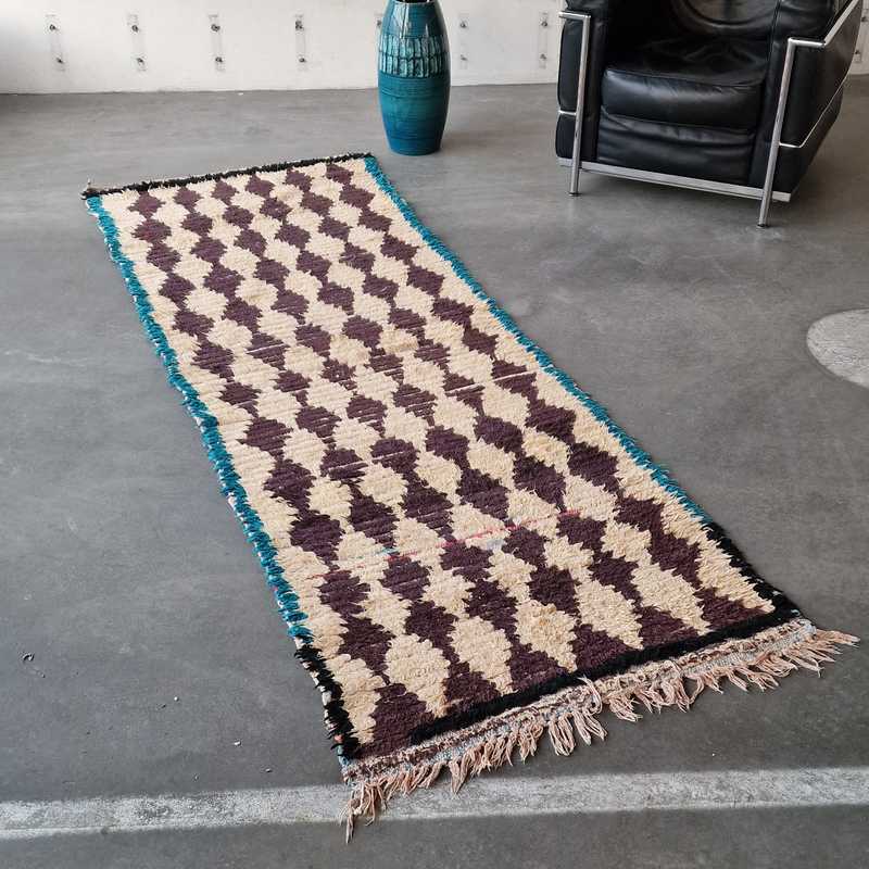 [p3437] Tæppe Marokkansk Harlekin tern