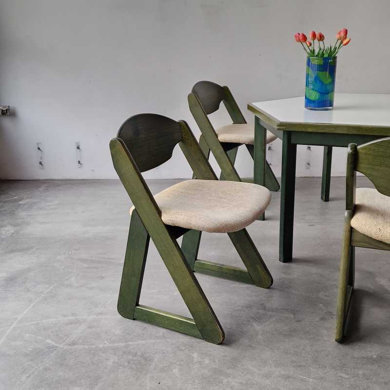 [p3510] Stol Grøn Træ