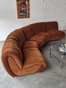 Modulsofa brun