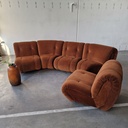 Modulsofa brun