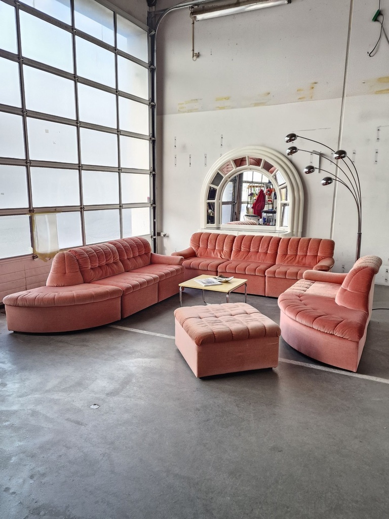 Modulsofa lyserød 