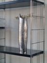 Vase høj metal 