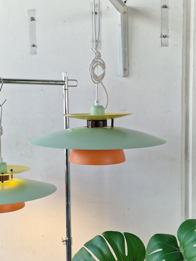 Pendel mintgrøn/orange