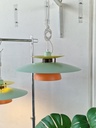 Pendel mintgrøn/orange