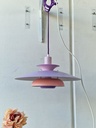Pendel lilla/rosa m. Lilla stofledning 