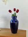 West Germany vase blå