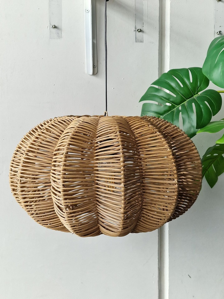Loftlampe rattan 