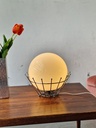 Bord lampe - cool krom fod 