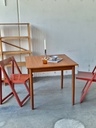 Bord kvadratisk teak 