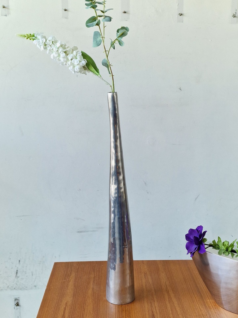 Vase (gulv) i krom