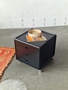 Sofabord Sort space age