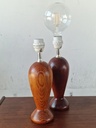 Bordlampe fyrretræ 