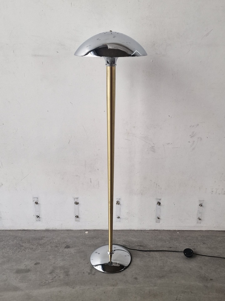 Standerlampe Messing/Krom