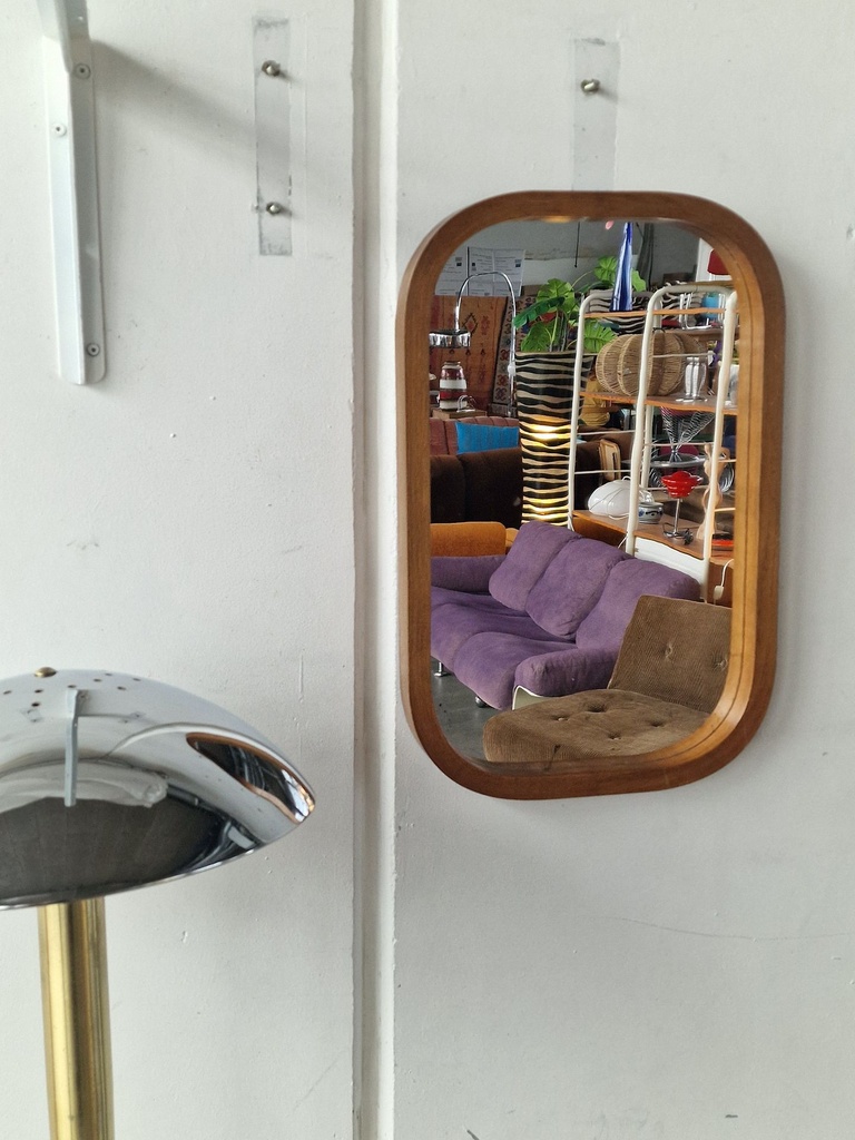 Spejl Teak