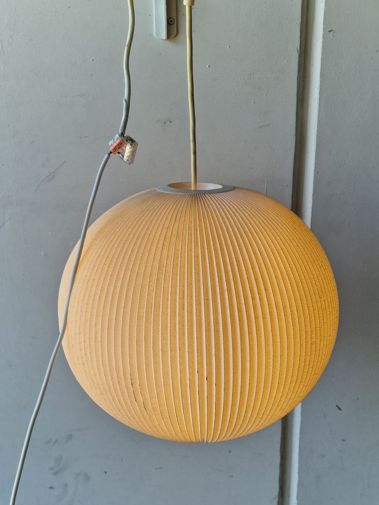 Lampe Hvid Plisse 