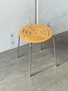 Skammel Træ/Krom