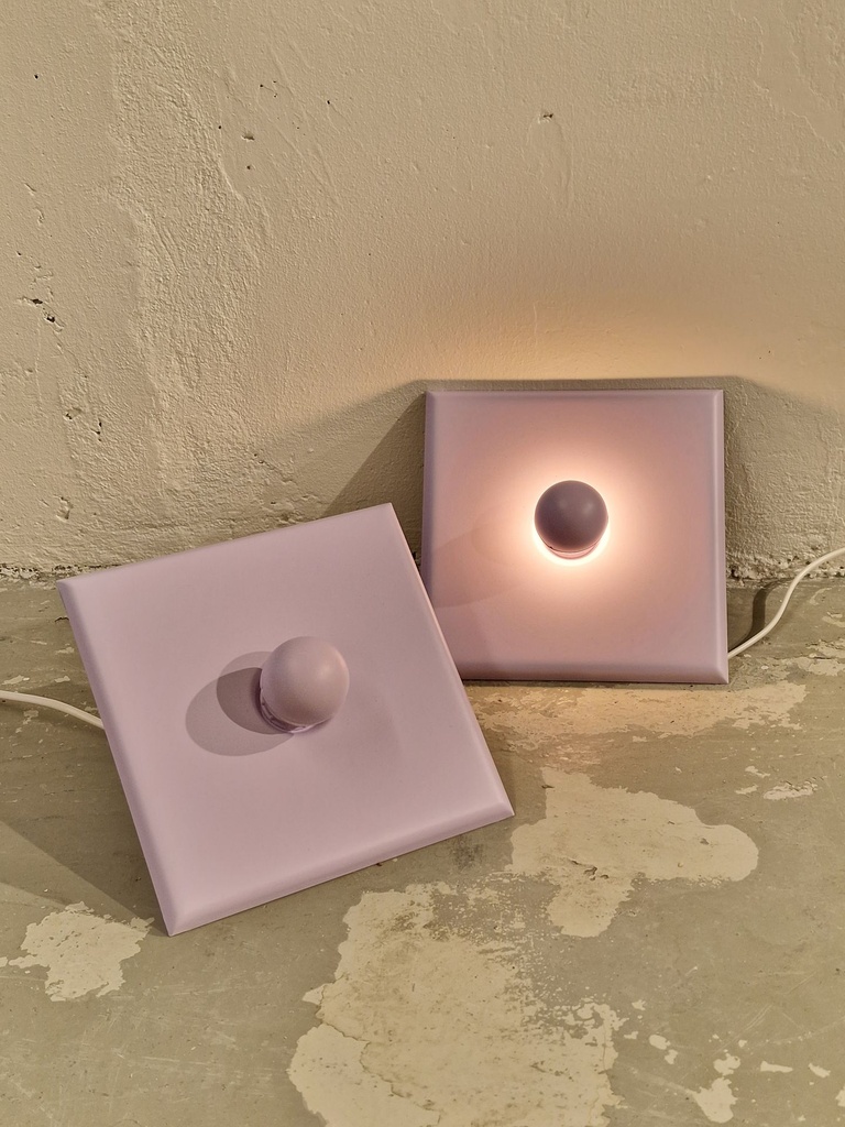 Væglampe Pastel Lilla