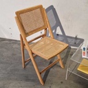 Klapstol Træ og Flet