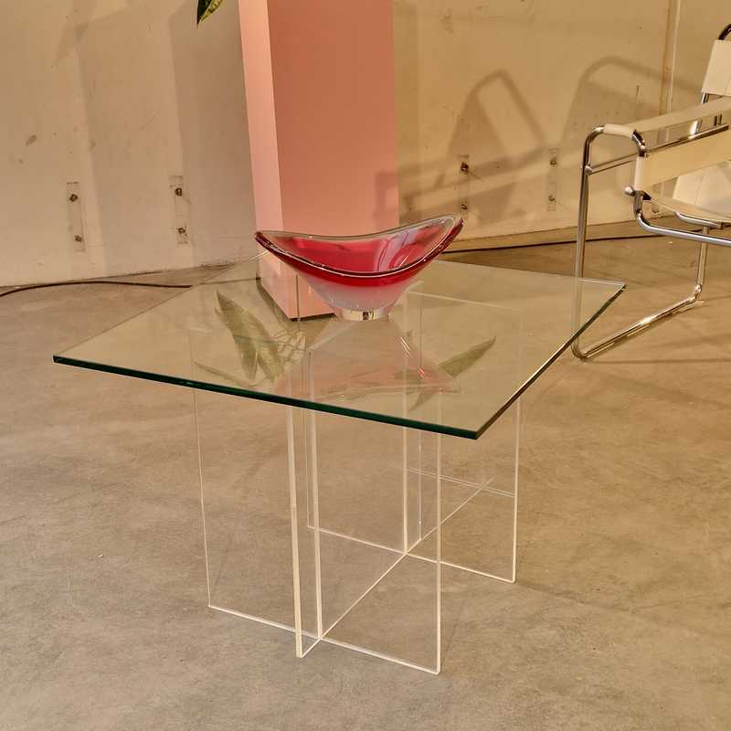 [p3125] Sofabord Plexiglas/Glas