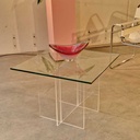 Sofabord Plexiglas/Glas