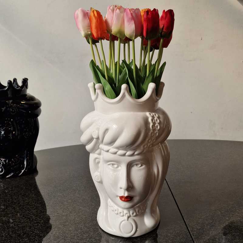 [p2320] Vase Siciliansk Dronning