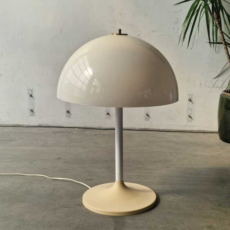 [p2399] Bordlampe Champion Hvid Plast